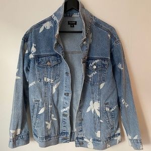 NWT - PLAYBOY JEAN JACKET - EXTRA SMALL/SMALL